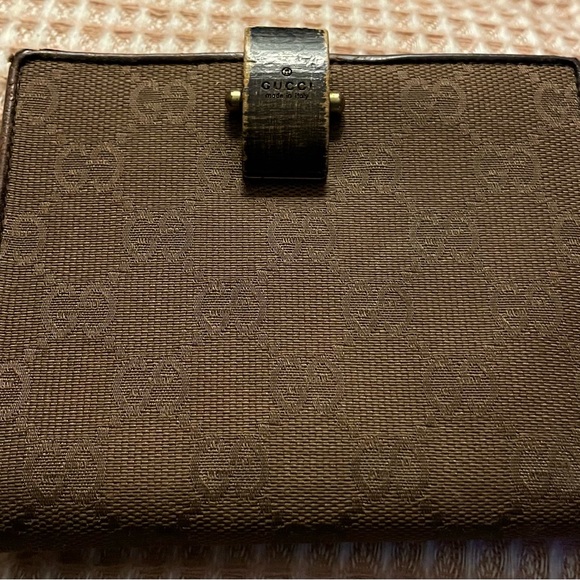 Brown Monogram Clutch - Picture 2 of 4